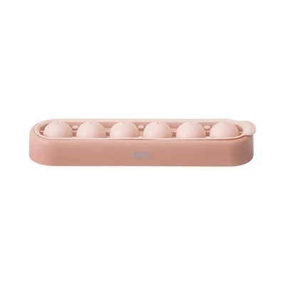 Gambar Culinart Cetakan Es Batu Silikon 6 Balls - Pink