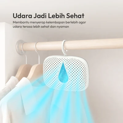 Gambar Kris Dehumidifier Mini 60 ml 16 Watt - Putih