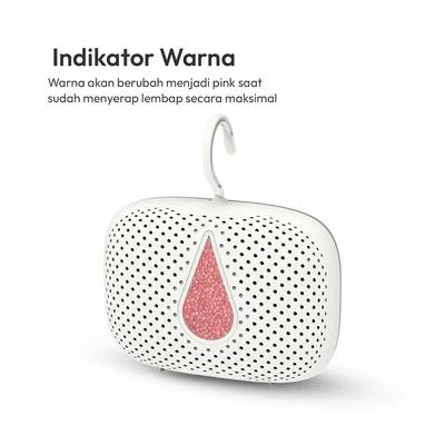 Gambar Kris Dehumidifier Mini 60 ml 16 Watt - Putih