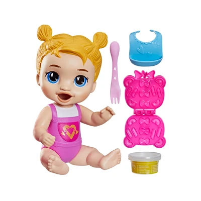 Gambar Baby Alive Boneka Bayi Dinnertime Creations Blonde Hair - Mix