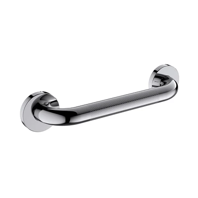 Gambar Fosa Pegangan Kamar Mandi Stainless Steel 38x8x7.75 cm - Silver Chrome