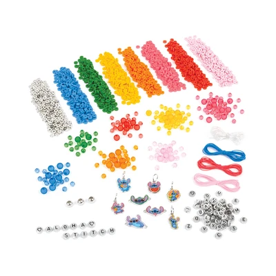 Gambar Make It Real Disney Stitch Craft Along Storybook & DIY Jewelry Kit - Mix