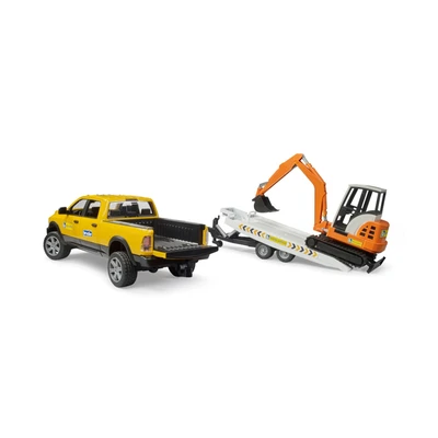 Gambar Bruder Ram Rental Service & Mini Excavator - Kuning/oranye