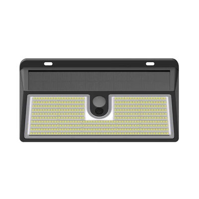 Gambar Krisbow Zura G2 Lampu Dinding Outdoor Solar 1.2 Watt 300 Lumens Warm White - Hitam