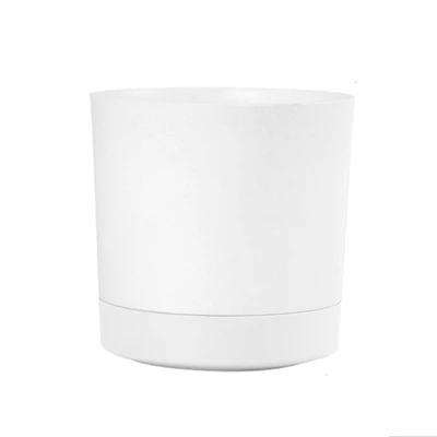 Gambar Soleil Nordic Pot Tanaman Self Watering Plastik 25x25x24 cm - Putih