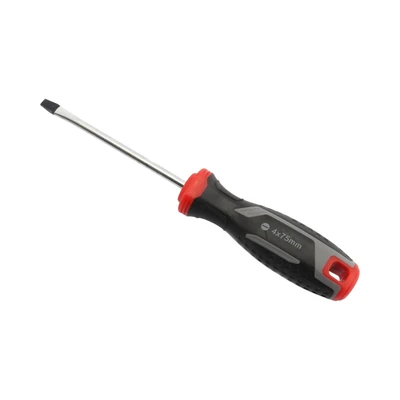 Gambar Maxbuilt Obeng Minus SL4 4x75 mm - Hitam/Merah