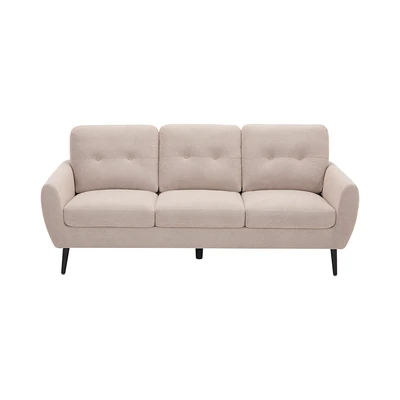 Gambar Informa Osaka Sofa Fabric 3 Seater - Cokelat Muda