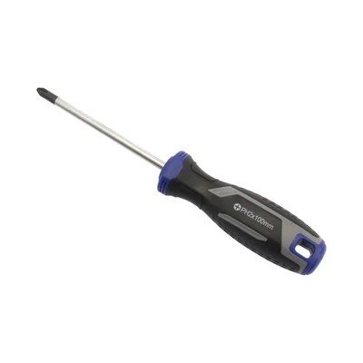 Gambar Maxbuilt Obeng Plus PH2 6x100 mm - Hitam/Biru