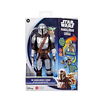 Gambar Star Wars Action Figure The Mandalorian & Grogu 27.9 Cm - Mix