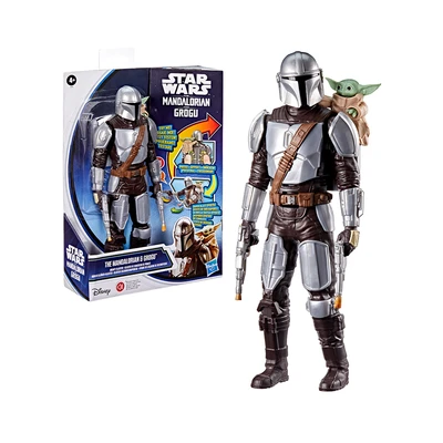 Gambar Star Wars Action Figure The Mandalorian & Grogu 27.9 Cm - Mix