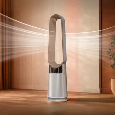 Gambar Norium Air Purifier Bladeless 20 m2 CADR 91 m3/jam - Silver