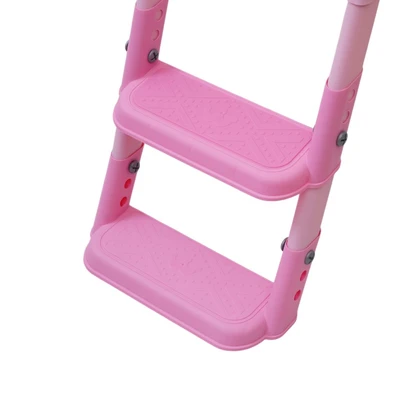 Gambar Kindla Alas Duduk Kloset Anak Ladder Barbei - Pink