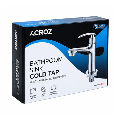 Gambar Acroz Keran Wastafel 25 cm V1 - Silver Chrome