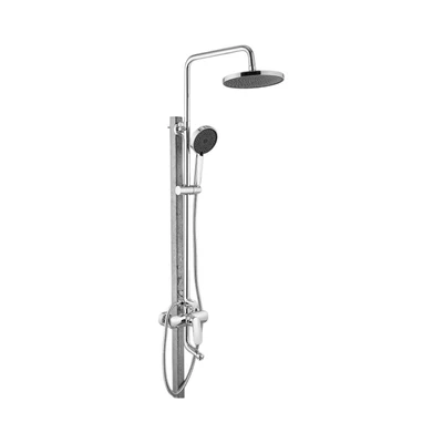 Gambar Acroz Velos Set Shower Mandi Column 3 Way Output - Silver Chrome