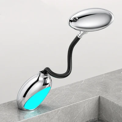 Gambar Acroz Pengu Keran Wastafel Mixer Pullout LED - Silver Chrome