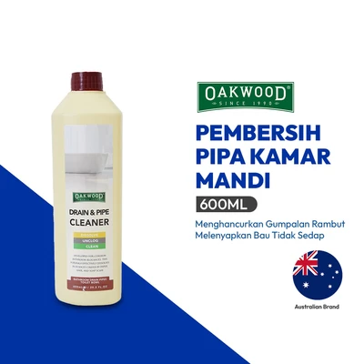 Gambar Oakwood Pembersih Pipa Saluran Pembuangan Kamar Mandi 600 ml - Kuning