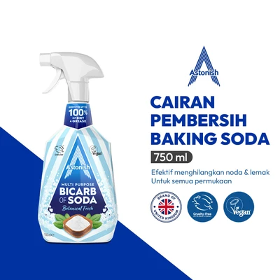 Gambar Astonish Cairan Pembersih Baking Soda Botanical Fresh 750 ml - Biru