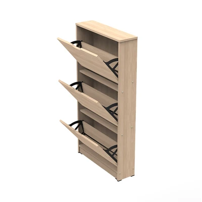 Gambar Informa Raya Kabinet Sepatu Oak - Cokelat
