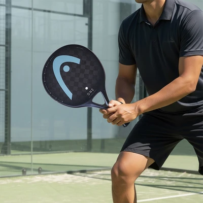 Gambar Head Raket Padel One Ultralight 2025 - Hitam