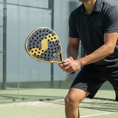 Gambar Varlion Raket Padel Rega Maxima Cube 2025 - Hitam/Gold