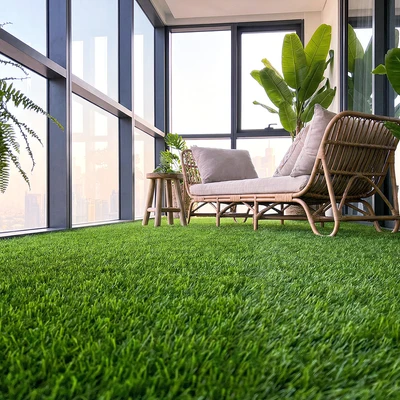 Gambar Forhom Rumput Artifisial 35 mm 1x3 mtr- Hijau