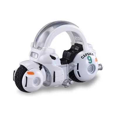 Gambar Tomica Dream Tomica Diecast Dragon Ball Bulmas Capsule Motorcycle - Putih