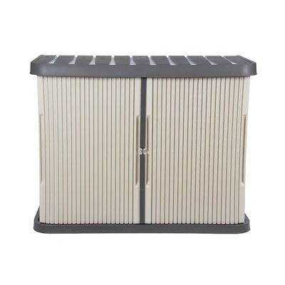Gambar Soleil Kotak Penyimpanan Outdoor 120.4x60x91 cm - Krem Beige/Abu-Abu