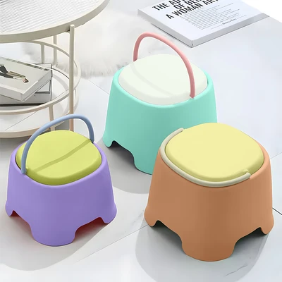 Gambar Soleil Nino Bangku Anak Dengan Handle Stackable Random