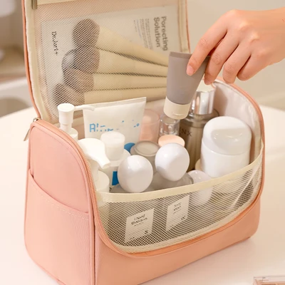 Gambar Ataru Tas Kosmetik Dengan Pengait - Pink