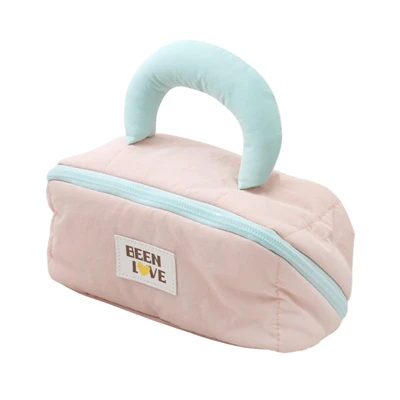 Gambar Ataru Tas Kosmetik Puffy Rectangular - Pink