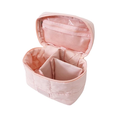 Gambar Ataru Tas Kosmetik Puffy - Pink