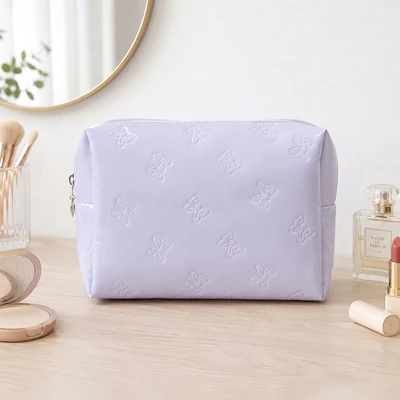 Gambar Ataru Pouch Kosmetik Puffy - Ungu