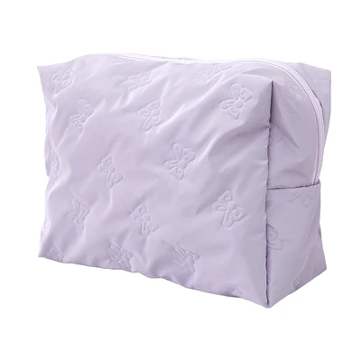 Gambar Ataru Pouch Kosmetik Puffy - Ungu