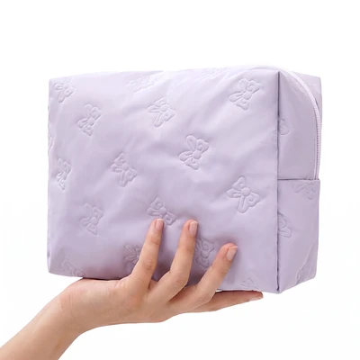 Gambar Ataru Pouch Kosmetik Puffy - Ungu