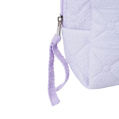 Gambar Ataru Pouch Kosmetik Quilted Square - Ungu