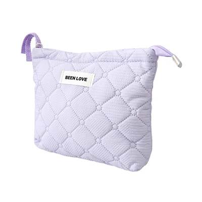 Gambar Ataru Pouch Kosmetik Quilted - Ungu