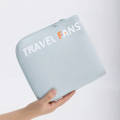 Gambar Ataru Tas Travel Lipat - Abu-Abu