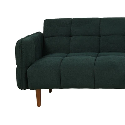 Gambar Nordia Soren Sofa Bed Fabric - Hijau Tua