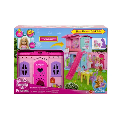 Gambar Barbie Family & Friends Playset Boneka Pop Up House - Mix