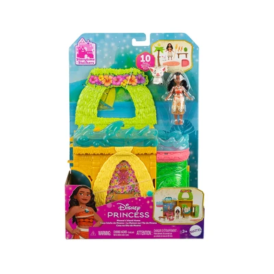 Gambar Disney Princess Playset Storytime Stackers Moanas Island Home - Mix
