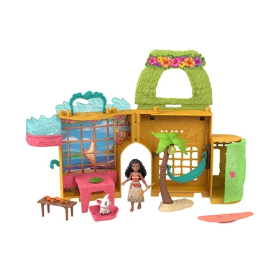 Gambar Disney Princess Playset Storytime Stackers Moanas Island Home - Mix