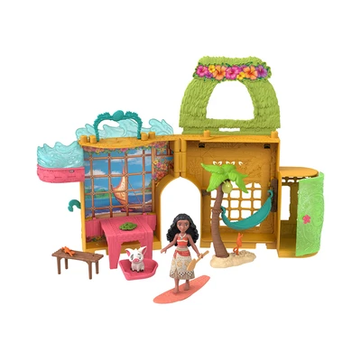 Gambar Disney Princess Playset Storytime Stackers Moanas Island Home - Mix