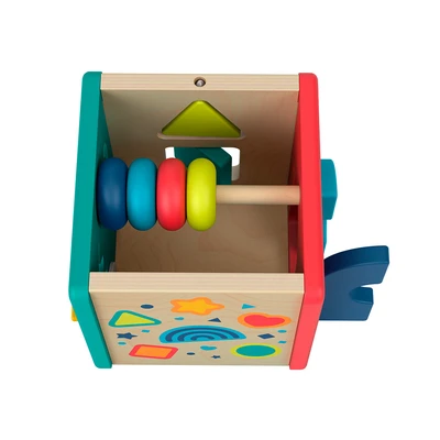Gambar Fisher Price Playset Mini Activity Cube Kayu - Mix