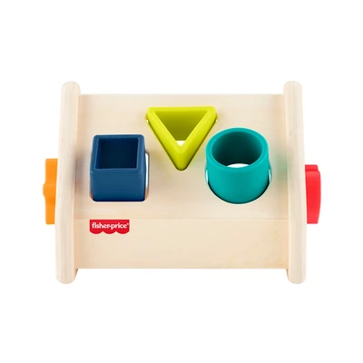 Gambar Fisher Price Playset Shape Sorter Kayu & Silikon - Mix