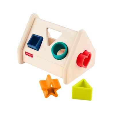 Gambar Fisher Price Playset Shape Sorter Kayu & Silikon - Mix