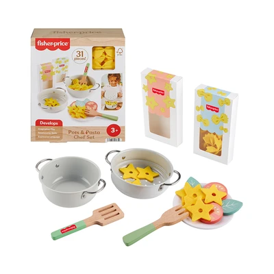 Gambar Fisher Price Set 31 Pcs Pots & Pasta Chef - Mix
