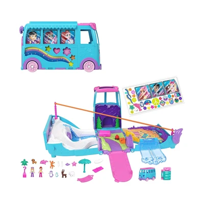 Gambar Polly Pocket Playset Pet Mobile Adventure - Mix