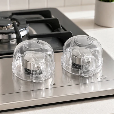 Gambar Kindla Pelindung Knop Oven Set 2 pcs Transparan