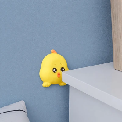Gambar Kindla Pelindung Gagang Pintu Animal Duck Set 2 Pcs - Kuning