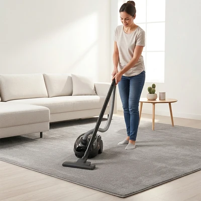 Gambar Krisbow Vacuum Cleaner Dry 18 kPa 800 Watt - Hitam